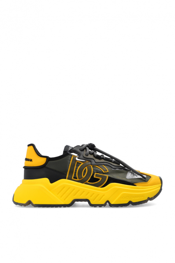 Dolce gabbana sneakers yellow best sale